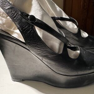 PRADA PLATFORM SLINGBACKS